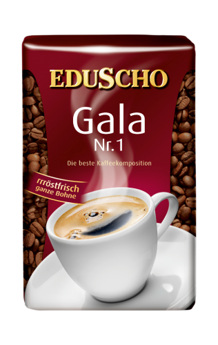 6 500gr Pg Eduscho Gala Nr.1 Bohne   500g 