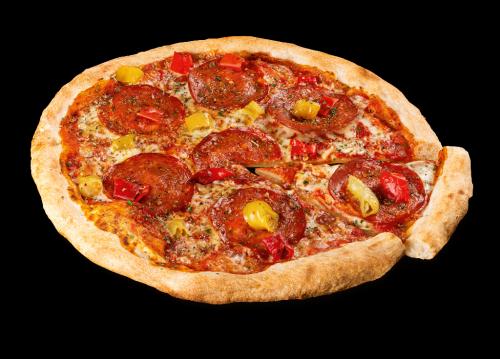 6 405grPg TKK Dr. Oetker Perfettissima Pizza Calabrese Piccante 