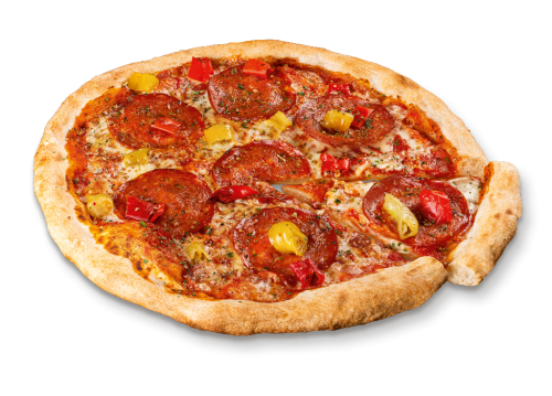 6 405grPg TKK Dr. Oetker Perfettissima Pizza Calabrese Piccante 