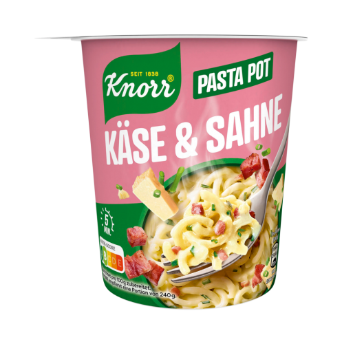 8 63g Pg Knorr Snackbecher Käse Sahne 