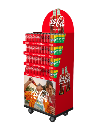 240 0.33lDs Coca Cola Rainbow DP 