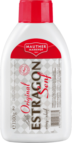 1 1.3kg Fl Mautner Markhof Estragon Senf Stehflasche 