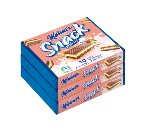 16 3St Pg Manner Snack Minis 75g 