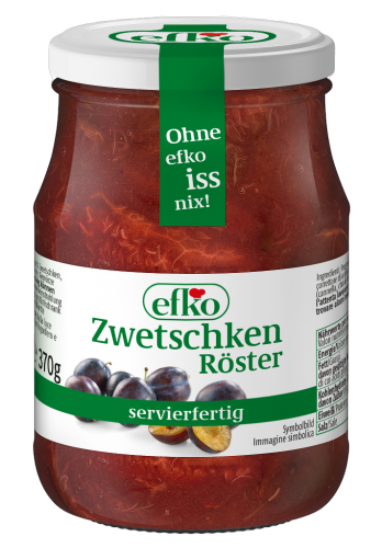 6 370mlGl Efko Zwetschkenröster 