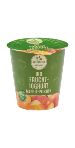 10 150g Be Natürlich für uns BIO WM Fruchtjoghurt Pfirsich/Marille 
