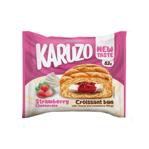 24 82g Pg Karuzo Croissants Strawberry Cheesecake 