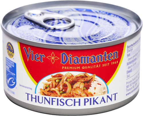 24 185g Ds 4Diamant Thunfisch Pikant in Gemüse 