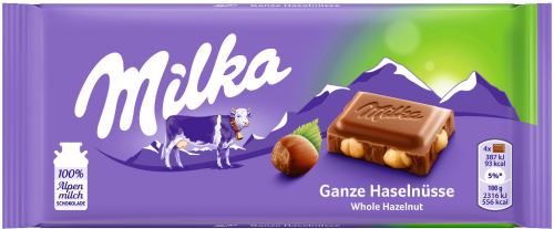 17 100g Ta Milka Ganze Haselnüsse 