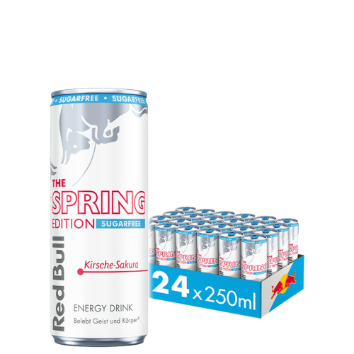 24 0.25l Ds Red Bull Spring Edition Kirsche Sakura zuckerfrei EWP 