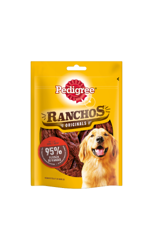 7 70gr Bt Pedigree Snacks Ranchos Rind 