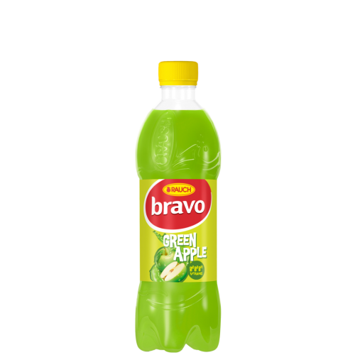 12 0.50l Fl Rauch Bravo Green Apple PET EWP 