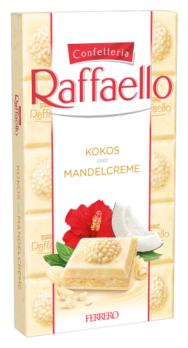 8 90g Ta Ferrero Raffaello Tafel 
