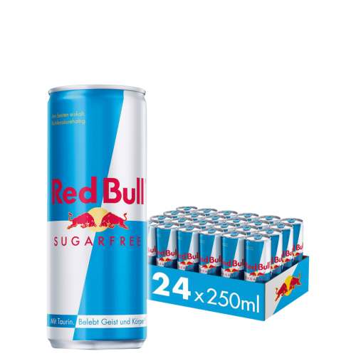 24 0.25l Ds Red Bull Sugarfree EWP 