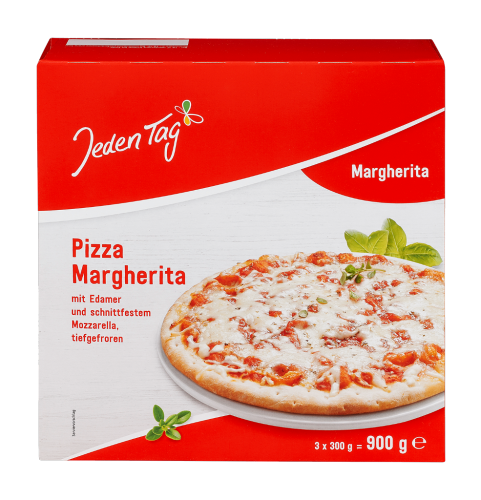 3 3erPg TKK Jeden Tag Steinofen Pizza Margherita 