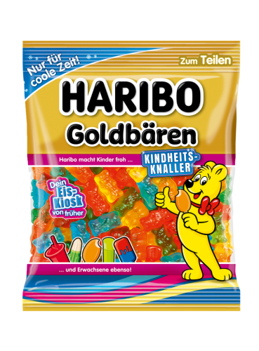 40 175g Bt Haribo Goldbären Kindheitsknaller Eis Kiosk  