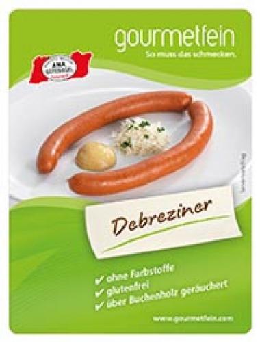 5 240g Pg Gourmetfein Debreziner 2er 