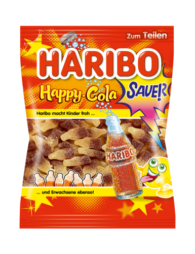 30 200gr Bt Haribo Fresh Cola 