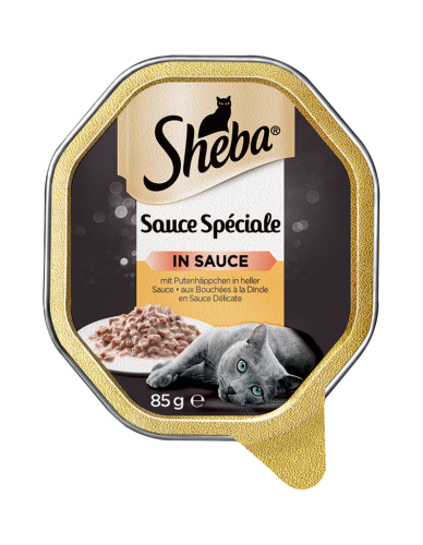 22 85gr Be Sheba Schale Sauce Speciale Pute 