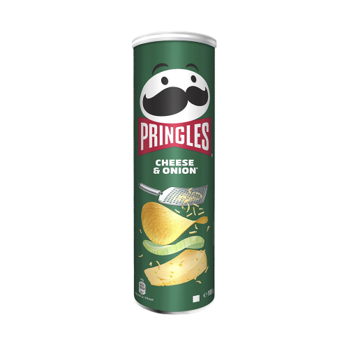 19 185g Ds Pringles Cheese & Onion 