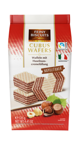 12 125g Pg Feiny Biscuits Cubus Wafers Napolitaner 