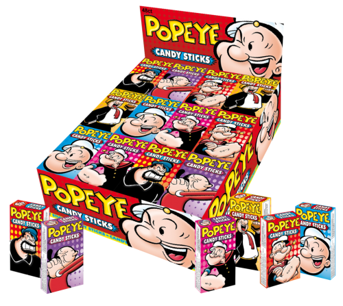 48 15g Pg Popeye Zuckerstangen  