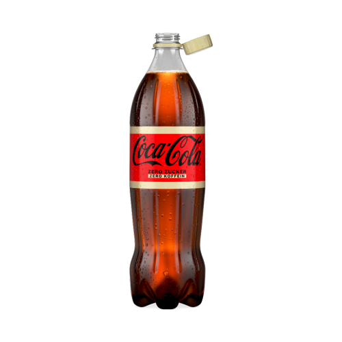 6 1.00lPg Coca Cola Zero, Zero Koffein 