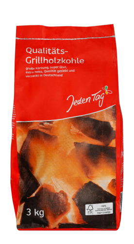 1 3kg SA Jeden Tag Grillholzkohle (126) 