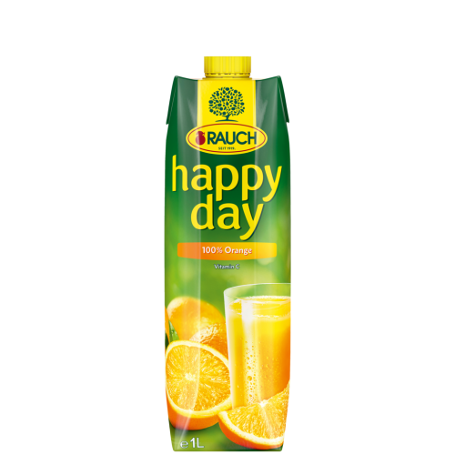 12 1.00l Pg Rauch Happy Day Orangensaft 100% 