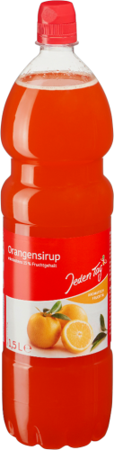 6 1.50lFl Jeden Tag Sirup Orange 