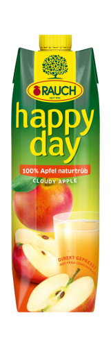 12 1.00l Pg Happy D Apfel 100% naturtrüb 