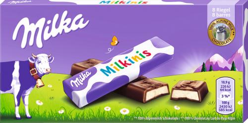 20 87.5grPg Milka Milkinis Sticks 