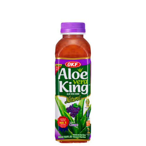 20 0.50l Fl OKF Aloe Vera Drink Weintraube PET 
