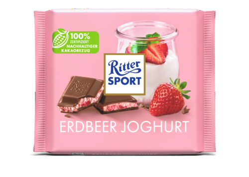 12 100grTa Ritter Sport Erdbeer Joghurt 