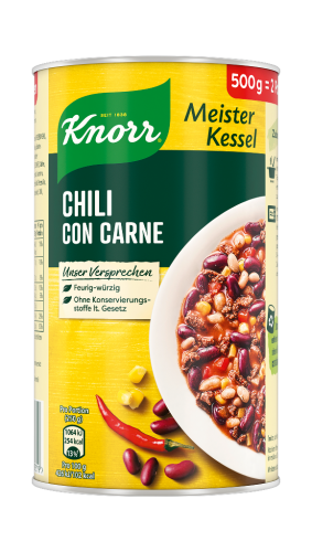 6 500gr Ds Knorr Meisterkessel FG Chili con Carne 