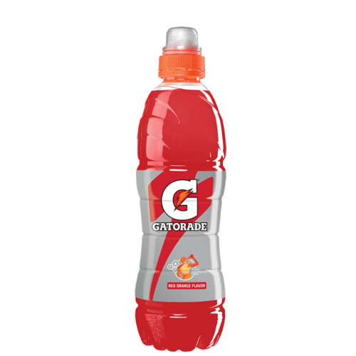 12 0.75l Fl Gatorade Sport Bottle Red Orange 