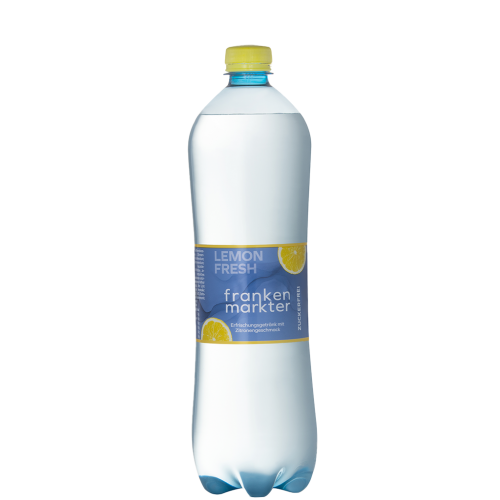 6 1.00l Fl Frankenmarkter Mineral Zitrone zuckerfrei 