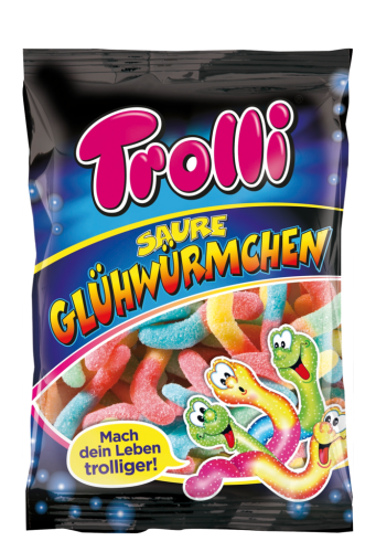 24 150g Pg Trolli saure Glühwürmchen 
