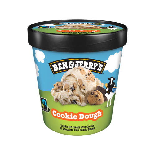 8 465ml Pg TKK Ben&Jerry Eisbecher Cookie Dough 