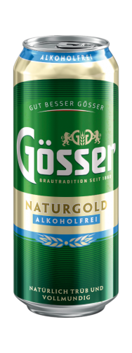 24 0.50l Ds Gösser Naturgold Alkoholfrei Dose 