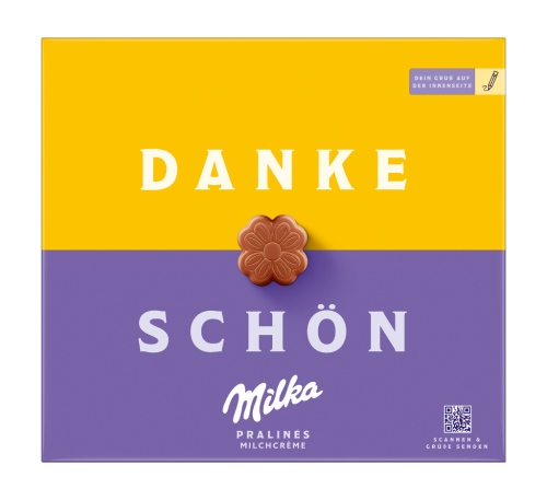 10 110g Pg Sags mit Milka Dankeschön Milchcréme 