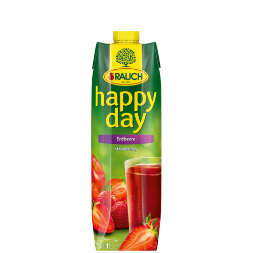 12 1.00l Pg Rauch Happy Day Erdbeere Elo 