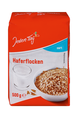 15 500g Pg Jeden Tag Haferflocken zart   