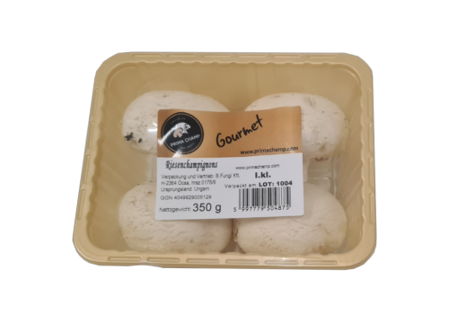 1 350g Pg Riesenchampignon weiß 