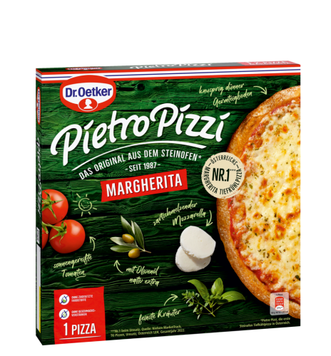 6 1erPg Dr. Oetker Pietro Pizzi Pizza Margherita 