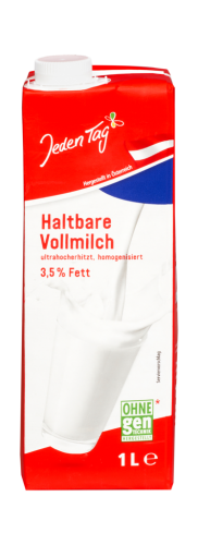 12 1.00l Fl Jeden Tag H-Vollmilch 3,5% 