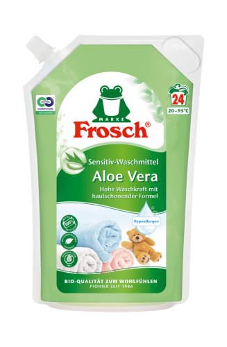 5 1.80l Bt Frosch Flüssig-Waschmittel Sensitiv Aloe Vera 24WG 