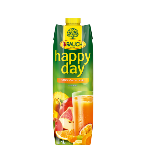 12 1.00l Pg Rauch Happy Day Multivitamin 100% Elo 