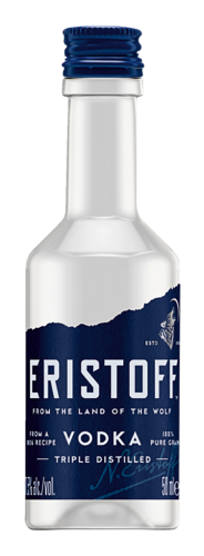 10 0.05lFl Eristoff Weiss Mini 