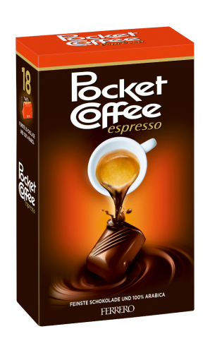 6 225g Pg Ferrero Pocket Coffee T18 