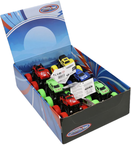 6 1St Pg Speedzone D/C Monstertruck 4-fach sortiert 